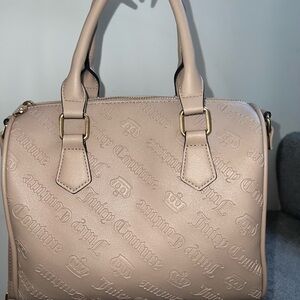 Juicy Couture Embossed Dome Satchel - Blush Pink